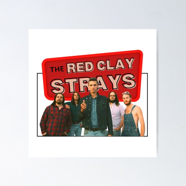 The Red Clay Strays Graphic Art Poster   product Offical red clay strays Merch