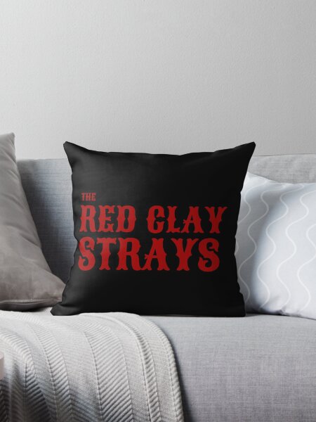 classic merch red clay starys band Throw Pillow   product Offical red clay strays Merch